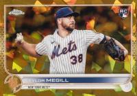 2022 Topps Chrome Sapphire Edition #134 Tylor Megill Gold Baseball Card