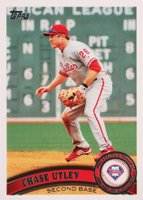 2011 Topps #214 Chase Utley Baseball Card