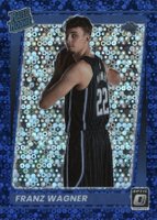 2021 Panini Donruss Optic #185 Franz Wagner Fast Break Blue Basketball Card