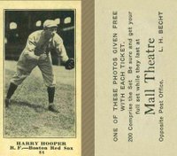 1916 Mall Theatre #84 Harry Hooper Baseball Card