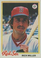 1978 Topps #482 Rick Miller Baseball Card