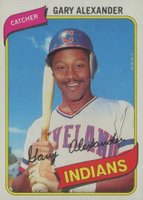 1980 Topps #141 Gary Alexander Baseball Card