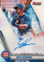 2019 Bowman's Best Best of 2019 Autographs #B19NH Nico Hoerner Refractor Baseball Card