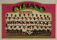 1972 Topps #547 Indians Team Baseball Card