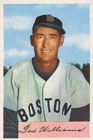 1954 Bowman #66T Ted Williams Baseball Card