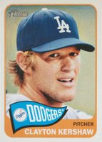 2014 Topps Heritage  #300 Clayton Kershaw Portrait Baseball Card