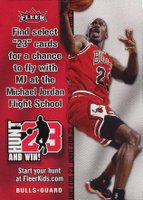 2006 Fleer # Michael Jordan Hunt for 23 Promo Basketball Card