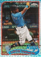 2024 Topps Silver Pack 1989 Chrome Promo #T89C34 Junior Caminero Baseball Card