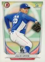 2014 Bowman Prospects  #BP6 Julio Urias Baseball Card