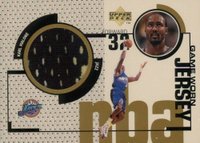 1998 Upper Deck Game Jerseys #GJ37 Karl Malone Basketball Card