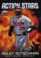 2023 Topps Chrome Update Action Stars #ASC1 Adley Rutschman Baseball Card