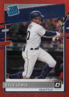 2020 Panini Donruss Optic #56 Kyle Lewis Red Baseball Card