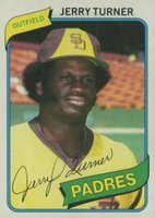 1980 Topps #133 Jerry Turner Baseball Card