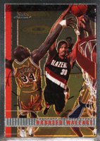 1997 Topps Chrome #120 Rasheed Wallace Basketball Card