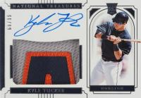2019 Panini National Treasures #26 Kyle Tucker Material Signature Baseball Card