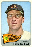 1965 Topps #80 Turk Farrell Baseball Card