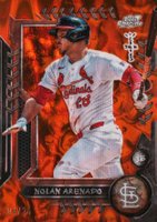 2024 Topps Cosmic Chrome X Cactus Jack #10 Nolan Arenado Orange Refractor Baseball Card