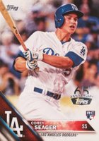 2016 Topps #85 Corey Seager Batting-65th Anniversary Baseball Card