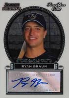 2005 Bowman Sterling #BS-RB Ryan Braun Autograph Baseball Card