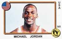 1988 Panini Supersport Italian #141/16 Michael Jordan/Lorenzo Basketball Card