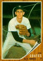 1962 Topps #553 Jim Coates Baseball Card