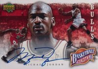 2007 Upper Deck NBA Heroes Michael Jordan #MJ-8 Michael Jordan Autograph Basketball Card