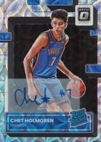2022 Panini Donruss Optic #208 Chet Holmgren Signature-Premium Box Set Basketball Card