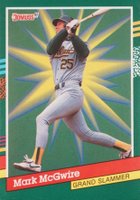 1991 Donruss Grand Slammers #11 Mark McGwire Baseball Card