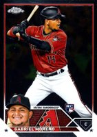 2023 Topps Chrome #189 Gabriel Moreno Baseball Card