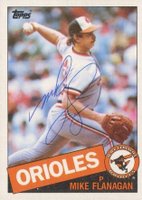 1985 Topps #780 Mike Flanagan Baseball Card