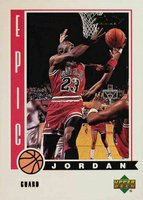 1999 Upper Deck Retro Epic Jordan #J4 Michael Jordan Basketball Card