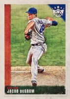 2022 Panini Diamond Kings #128 Jacob DeGrom Baseball Card