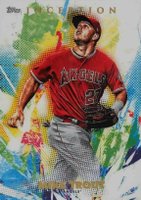 2020 Topps Inception #100 Mike Trout Baseball Card