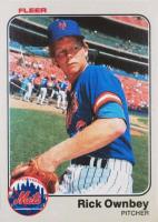 1983 Fleer #551 Rick Ownbey Baseball Card