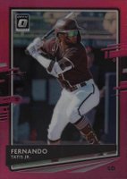 2020 Panini Donruss Optic #111 Fernando Tatis Jr. Pink Baseball Card
