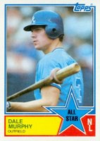 1983 Topps #401 Dale Murphy Baseball Card