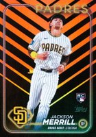 2024 Topps Update #US169 Jackson Merrill Holiday Baseball Card