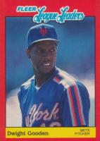 1989 Fleer League Leaders #16 Dwight Gooden Baseball Card