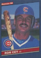 1986 Donruss #198 Ron Cey Baseball Card