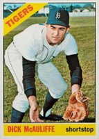 1966 Topps #495 Dick McAuliffe Baseball Card