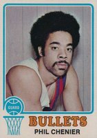 1973 Topps #113 Phil Chenier Basketball Card