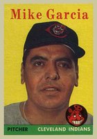1958 Topps #196 Mike Garcia Baseball Card