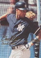 1997 Fleer #739 Derek Jeter Checklist Baseball Card