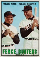 1967 Topps #423 Fence Busters Baseball Card