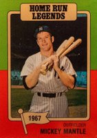 1986 Big League Chew #6 Mickey Mantle Baseball Card