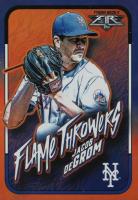 2022 Topps Fire Flame Throwers #FT2 Jacob DeGrom Baseball Card