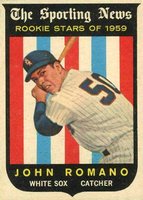 1959 Topps #138 Johnny Romano Baseball Card