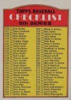 1972 O-Pee-Chee #478 Checklist 526-656 Baseball Card