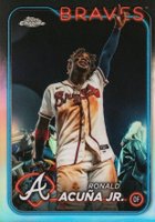2024 Topps Chrome #250 Ronald Acuna Jr. Variation Baseball Card