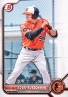 2022 Bowman Paper Prospects #BP29 Adley Rutschman Baseball Card